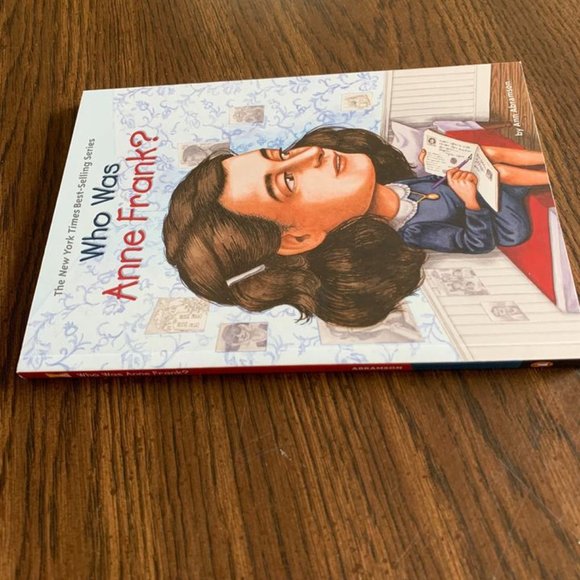Who Was Anne Frank? New Paperback Book - Picture 2 of 3